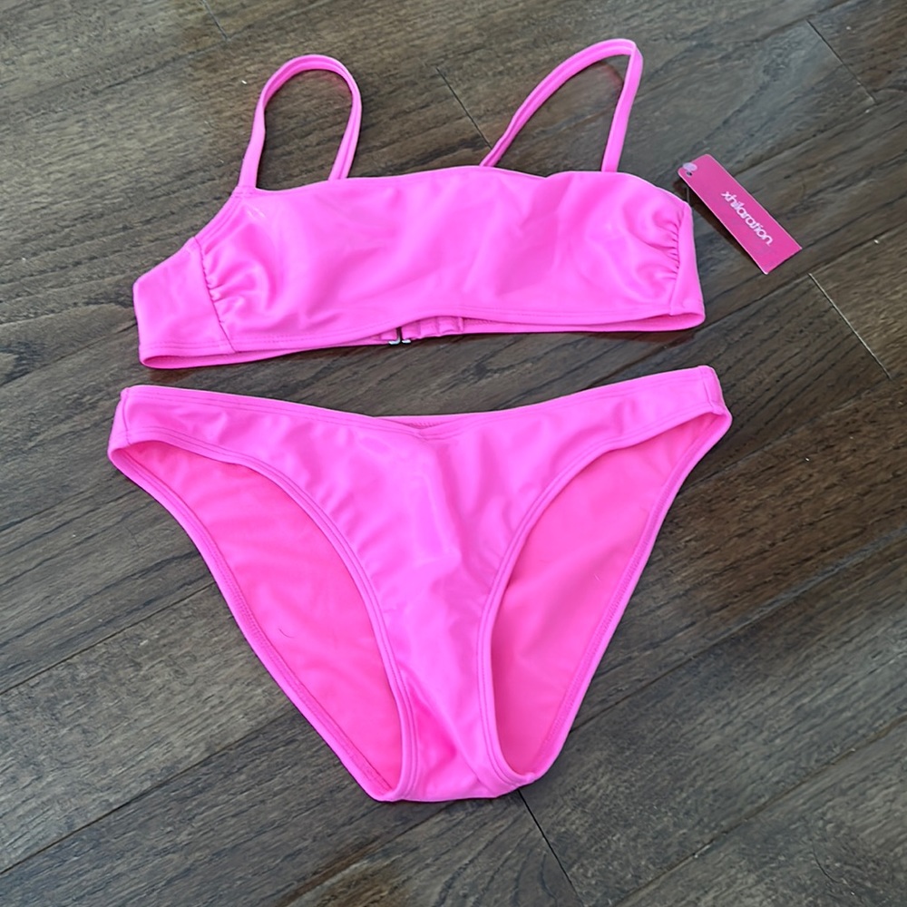 Target xhilaration pink bikini